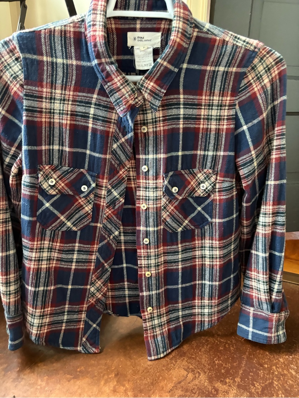 Isabel Marant Etoile Flannel Plaid Shirt 

Size 3